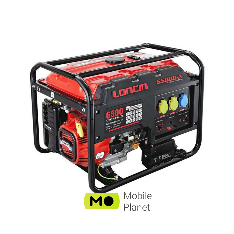 Бензиновый генератор Loncin LC 6500 D AS