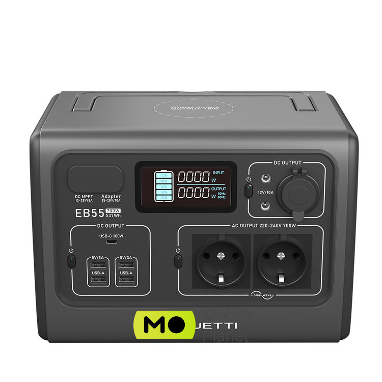 BLUETTI EB55 Portable Power Station 700W 537Wh (PB930340) (EU)