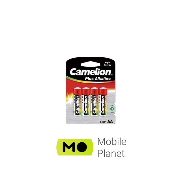 Батарейка Camelion Alkaline Plus LR6*4 (LR6-BP4) (UA)