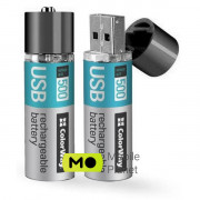 ColorWay AA USB 1200 mAh 1.5V R6*2 (CW-UBAA-02) (UA)