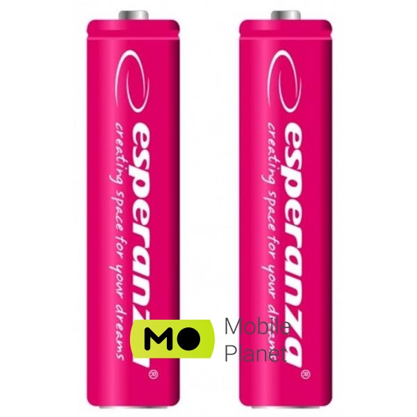 Батарейка Esperanza AA 2000mAh Ni-MH*2 red (EZA103R) (UA)