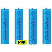 Esperanza AAA 1000mAh Ni-MH * 4 blue (EZA102B) (UA)