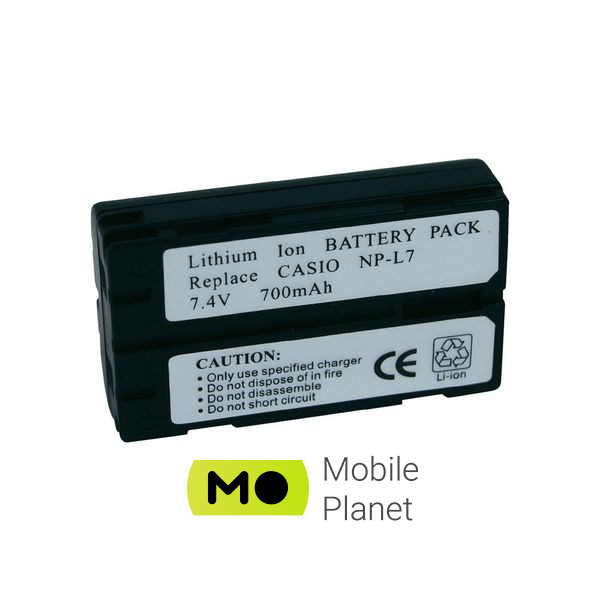 Батарейка Extradigital Casio NP-L7 (DV00DV1041) (UA)