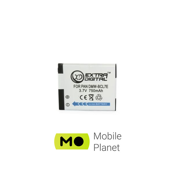 Батарейка Extradigital Panasonic DMW-BCL7E (BDP1290) (UA)