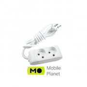 Panasonic X-tendia 2 розетки, 2м (WLTB02222GR-UA) (UA)