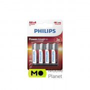 Philips AA LR6 Power Alkaline * 4 (LR6P4B/10) (UA)