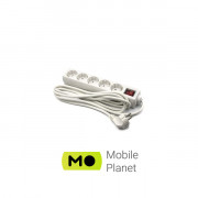 PowerPlant 3 м, 5 розеток, 3x1.0мм2 (PPSA08M30S5) (UA)