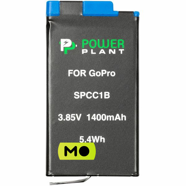 Батарейка PowerPlant GoPro SPCC1B 1400mAh (декодирован) (CB970384) (UA)