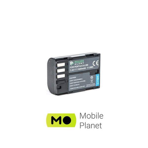Батарейка PowerPlant Pentax D-Li90 (DV00DV1281) (UA)