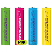 AAA 1000mAh Ni-MH * 4 mix of colors Esperanza (EZA107) (UA)