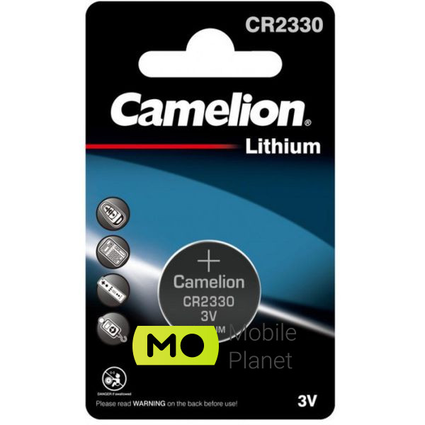 Батарейка CR 2330 Lithium * 1 Camelion (CR2330-BP1) (UA)