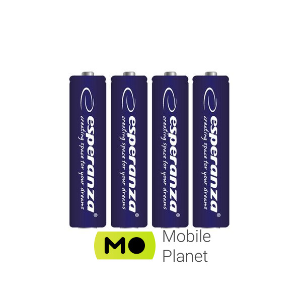 Батарейка Esperanza AA LR6 Alkaline * 4 (EZB101) (UA)