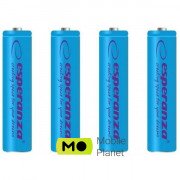Esperanza AAA 1000mAh Ni-MH * 4 blue (EZA102B) (UA)