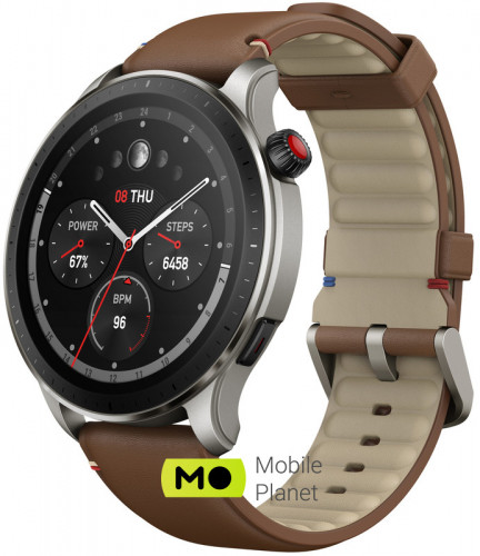 Amazfit GTR 4 Vintage Brown Leather