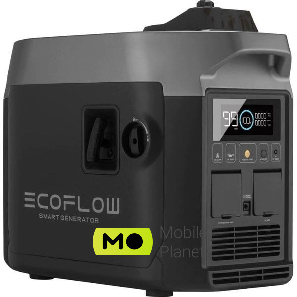 Інверторний комбінований генератор (газ-бензин) EcoFlow Smart Generator Dual Fuel (GasEBDUAL-EU)