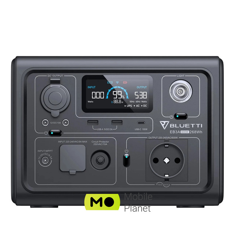 BLUETTI EB3A Portable Power Station (EU)