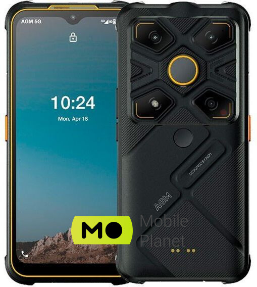 Мобільний телефон AGM Glory G1S 8/128Gb Black