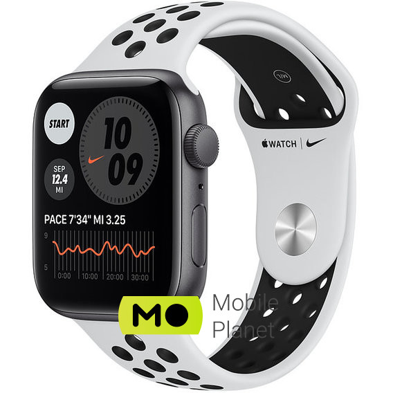 Apple Watch Nike SE 44mm GPS Space Gray Aluminum Case with Pure