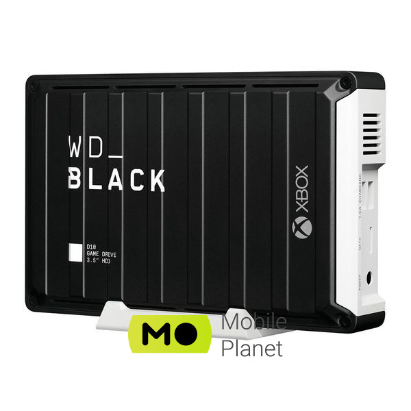 Зовнішній жорсткий диск 3.5 12TB BLACK D10 Game Drive for Xbox WD (WDBA5E0120HBK-EESN) (UA)
