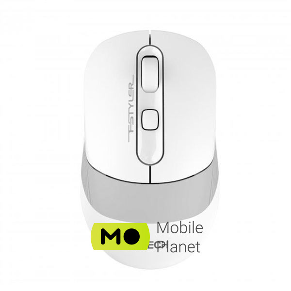 Миша A4Tech FB10C Grayish White USB