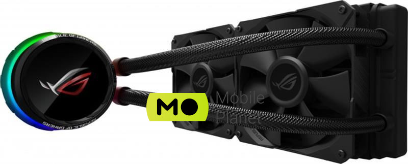 Система водяного охолодження Asus ROG Ryuo 2x120mm Aura OLED (90RC0040-M0UAY0) (UA)