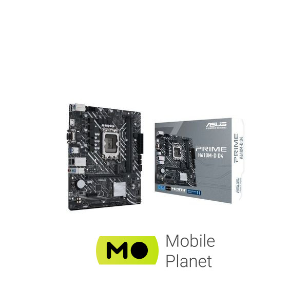 Материнська плата ASUS PRIME H610M-D D4 (UA)