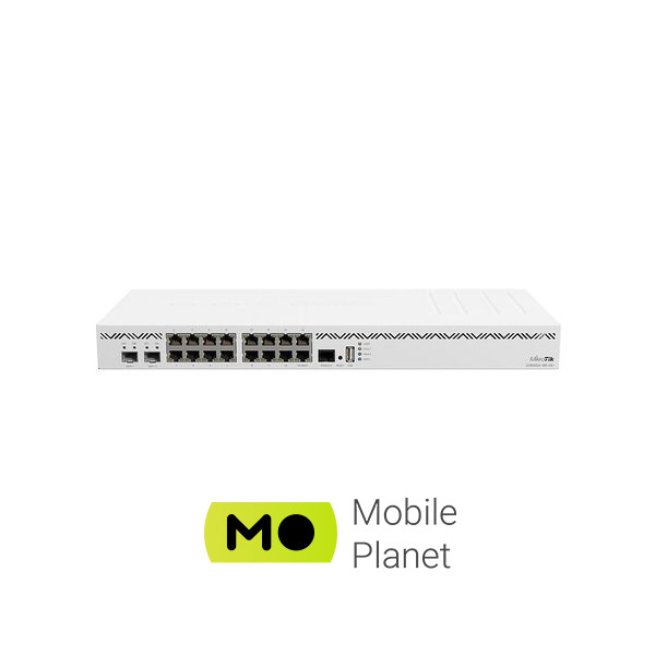 Комутатор мережевий Mikrotik CCR2004-16G-2S+ (UA)