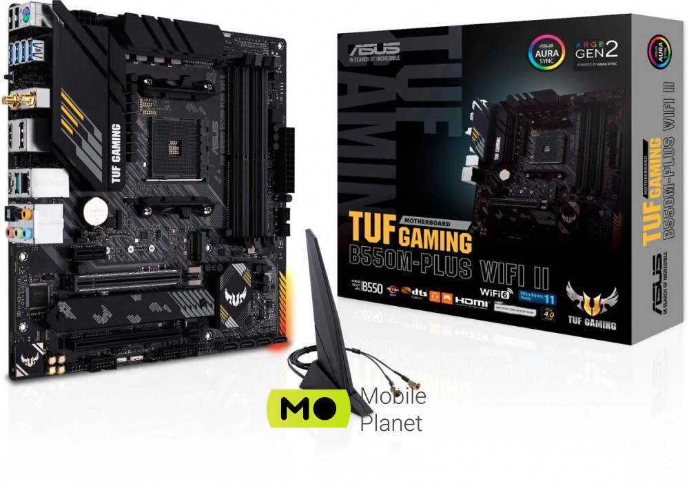 Материнська плата ASUS TUF GAMING B550M-PLUS WIFI II (90MB19Y0-M0EAY0) EU