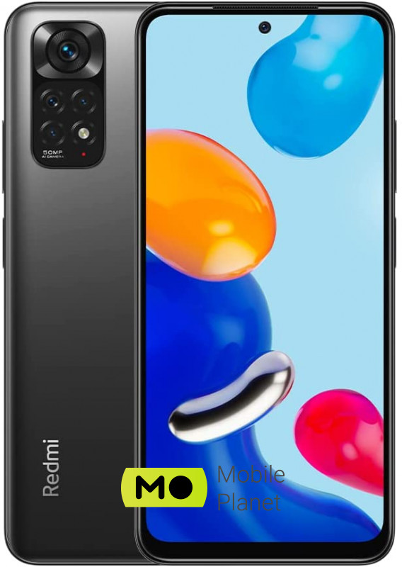 Телефон Xiaomi Redmi Note 11 6/128Gb Gray NFC Europe