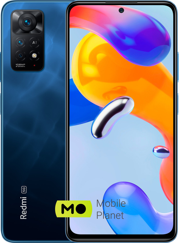 Мобильный телефон Xiaomi Redmi Note 11 Pro 5G 6/64GB Atlantic Blue Europe