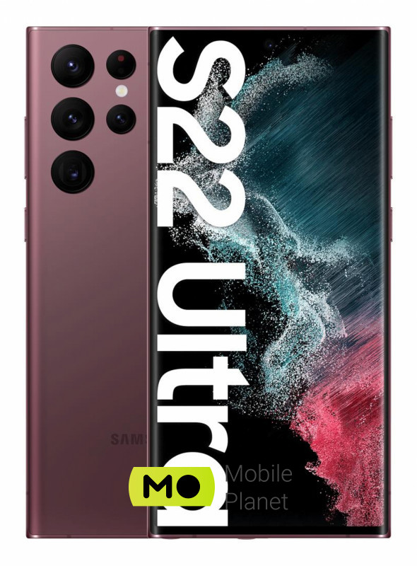 Мобильный телефон Samsung Galaxy S22 Ultra 8/128GB Dual Burgundy (SM-S908BDRD)
