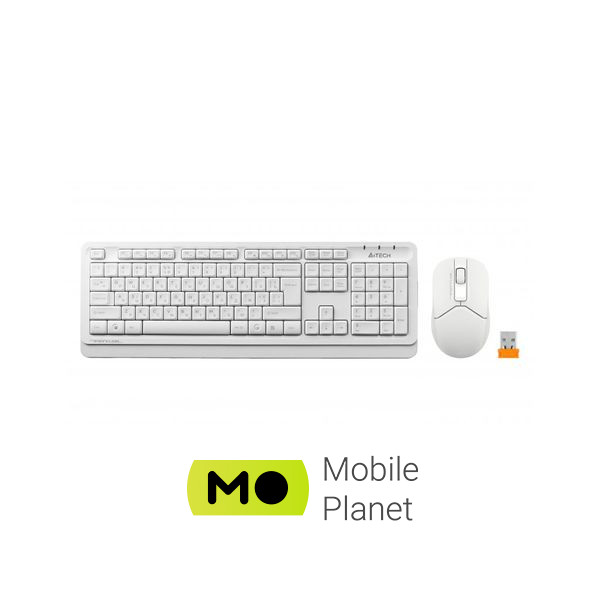 Комплект A4Tech FG1012 Wireless White (UA)