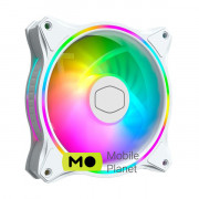 Кулер для корпусу CoolerMaster MasterFan MF120 Halo 3in1 White Edition (MFL-B2DW-183PA-R1) (UA)