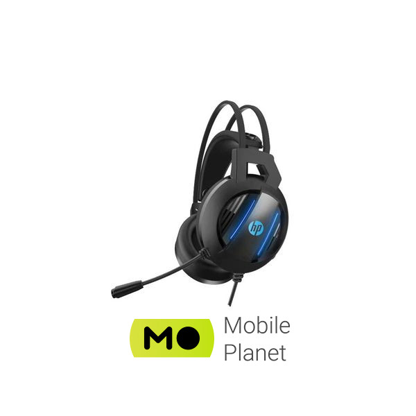 Навушники HP DHE-8001 USB+3.5mm LED Black (DHE-8001) (UA)