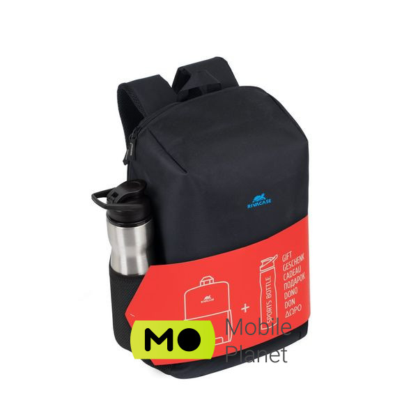 Рюкзак RivaCase 15.6 8068 Regent +Sports bottle (8068BlackBundle)