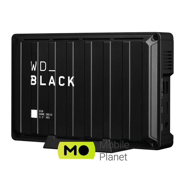 Зовнішній жорсткий диск 8TB BLACK D10 Game Drive WD (WDBA3P0080HBK-EESN) (UA)