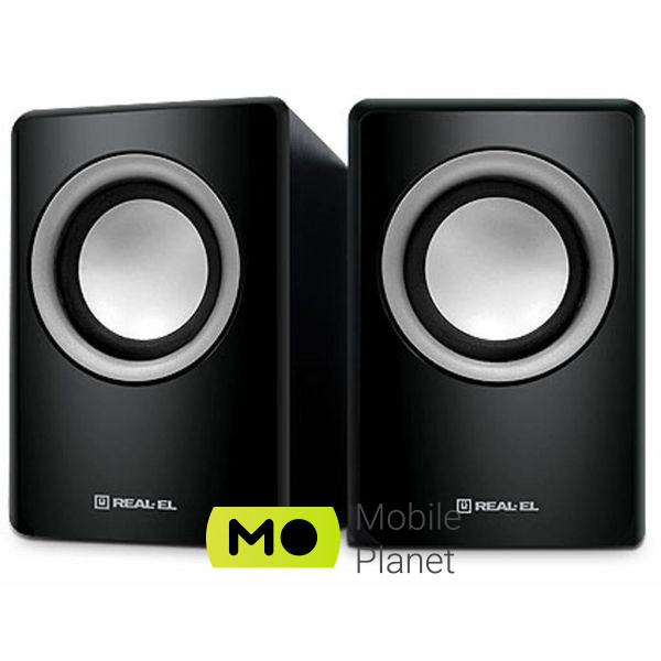 Акустична система REAL-EL S-215 black (UA)