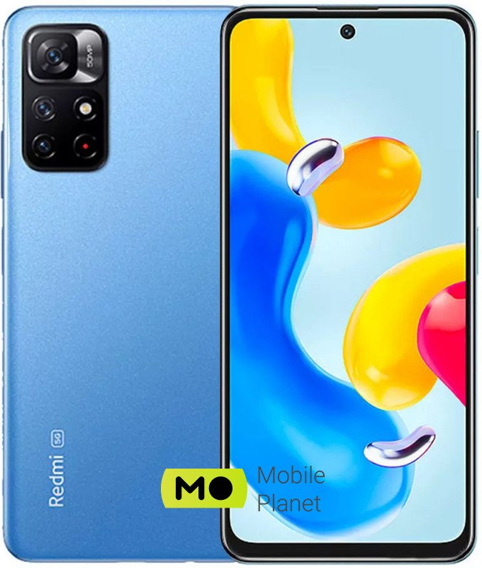 Мобильный телефон Xiaomi Redmi Note 11S 5G 4/128Gb Twillight Blue Europe