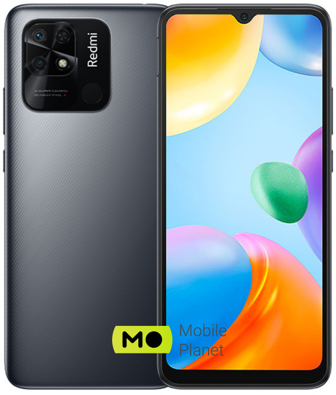 Мобільний телефон Xiaomi Redmi 10C 4/64GB Graphite Gray (no NFC)