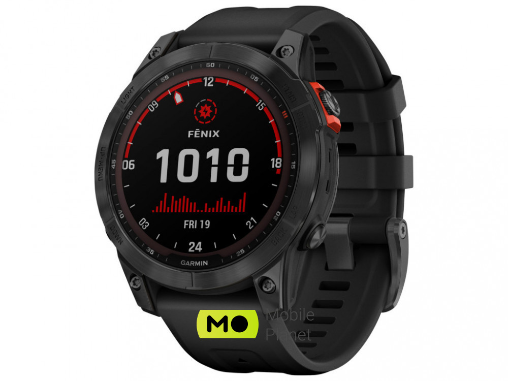 Garmin Fenix ​​7 Solar Slate Gray with Black Band (010-02540-10/11)