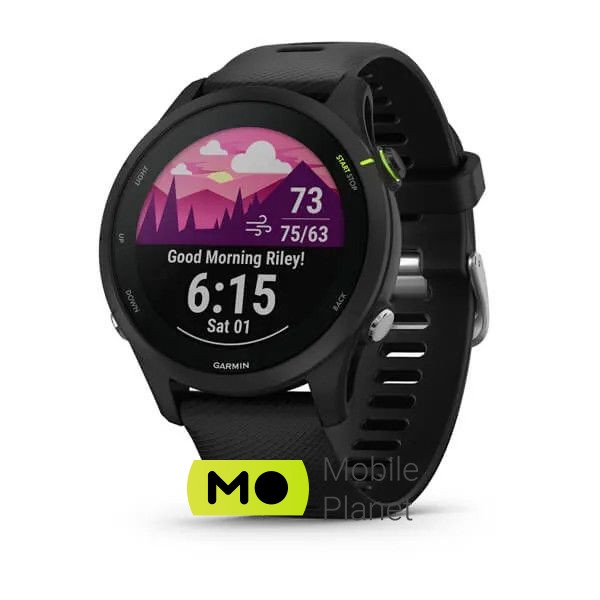 Garmin Forerunner 255 Music Black (010-02641-20/30/48)