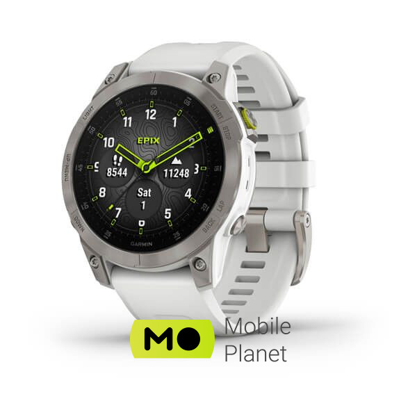 Garmin Epix (Gen 2) Sapphire - White Titanium (010-02582-20/21)