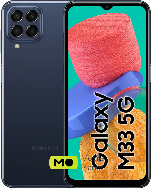 Телефон Samsung Galaxy M33 5G 6/128GB Blue (SM-M336BZBG)
