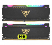 Patriot 16GB (2x8GB) 3200MHz CL16 Viper Steel RGB (PVSR416G320C6K) EU