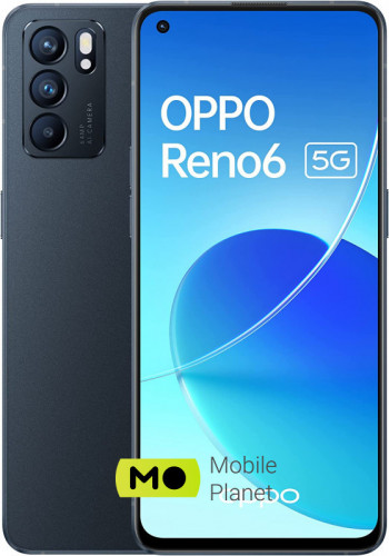 OPPO Reno 6 5G 8/128GB Stellar Black Europe