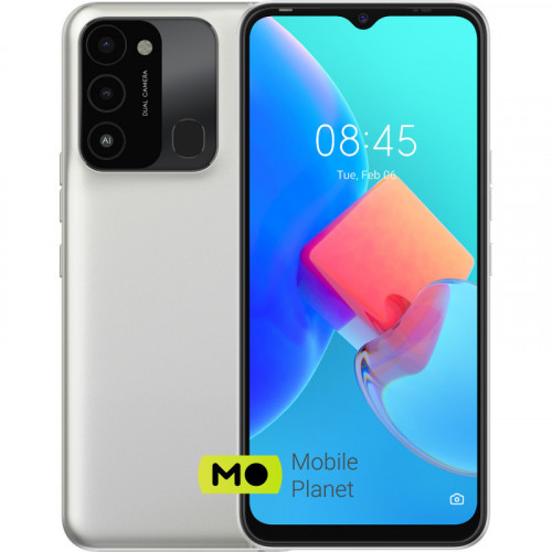 TECNO Spark 8C (KG5n) 4/64Gb NFC 2SIM Diamond Grey (4895180777981) (UA)