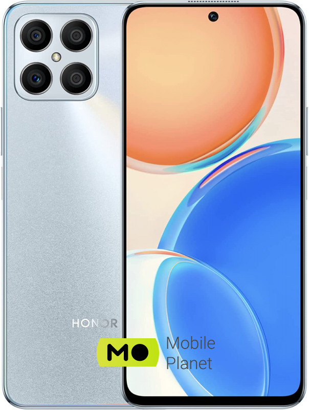 Мобільний телефон Honor X8 6/128GB Titanium Silver