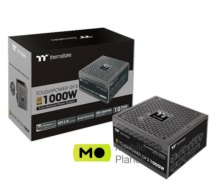 Блок живлення Thermaltake Toughpower GF3 1000W PCIe 5.0 80 Plus Gold (PS-TPD-1000FNFAGE-4) EU