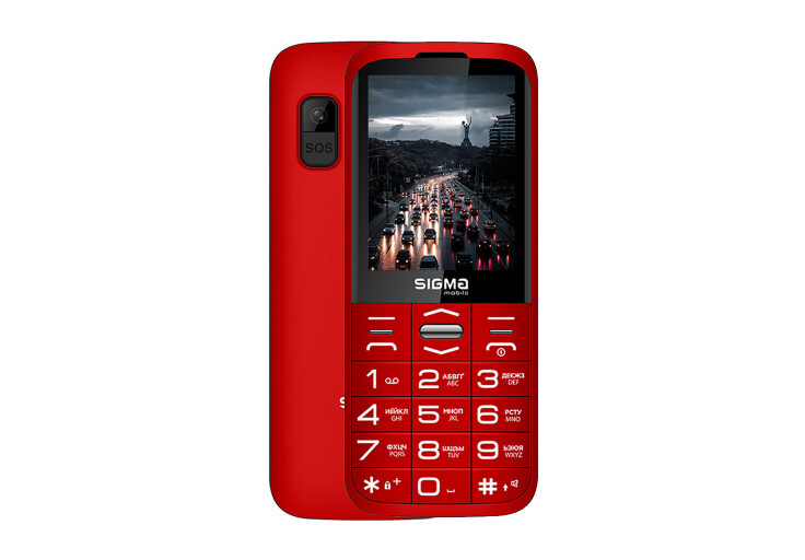 Мобільний телефон Sigma mobile Comfort 50 Grace Red (UA)