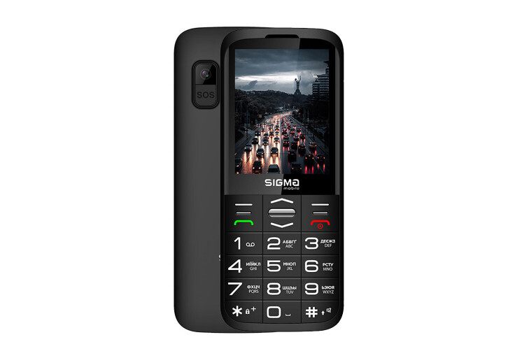 Мобільний телефон Sigma mobile Comfort 50 Grace Black (UA)